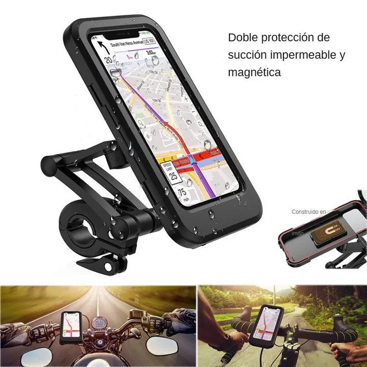 SOPORTE CELULAR MOTO Y BICI - UNIVERSAL