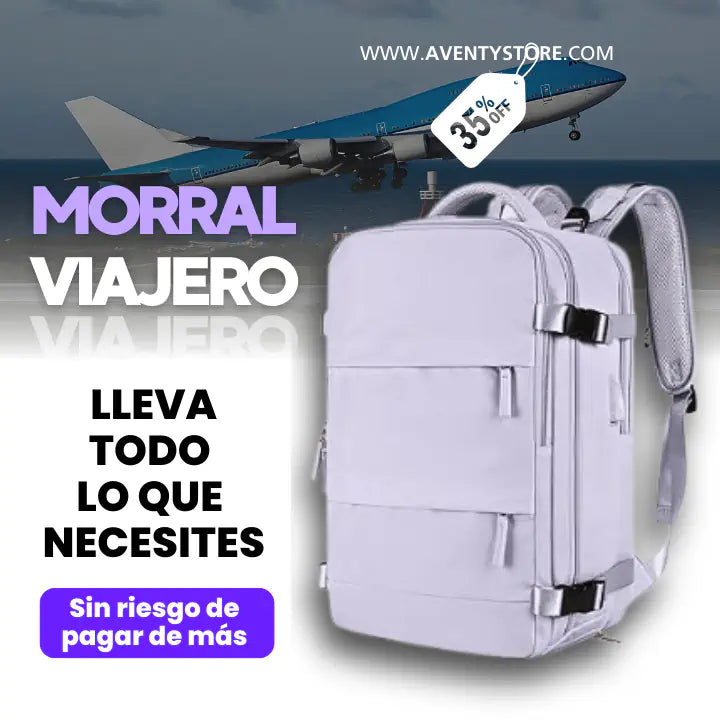 MORRAL VIAJERO AMPLITUD EXACTA 30 OFF