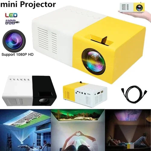 MINI PROYECTOR  PORTABLE PARA CELULAR Y COMPUTADOR